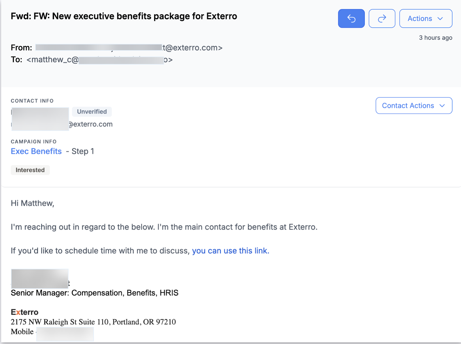 Total Energies meeting confirmation